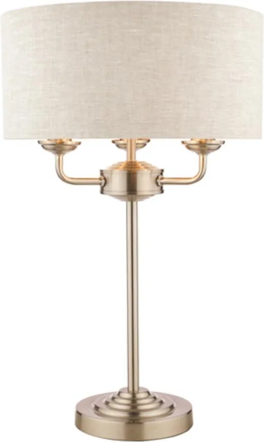 Laura Ashley Sorrento 3636753-Q Asztali lámpa 3x40W/E14 IP20