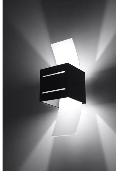 Fali lámpa LORETO 1xG9/40W/230V fekete