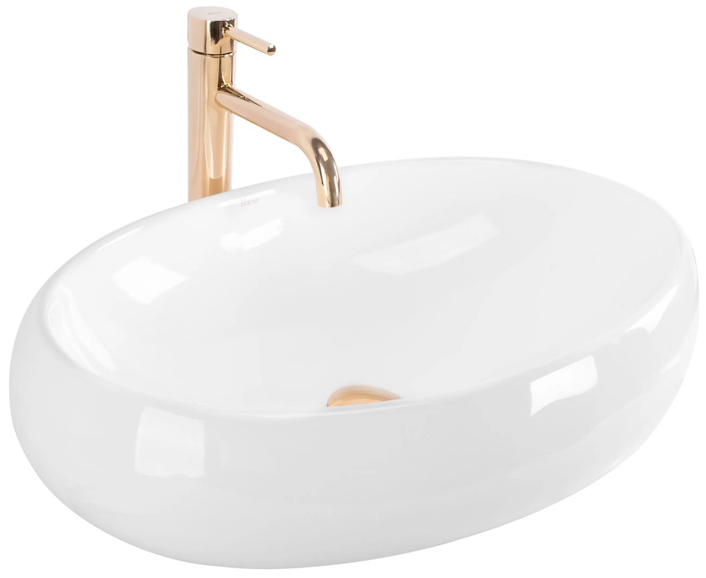 Rea Melania mosdó, 60 x 41 cm, fehér, REA-U0656