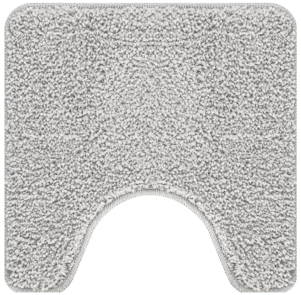 Fürdőszoba szőnyeg 2 pcs Szürke 50 x 50 cm Polipropilén