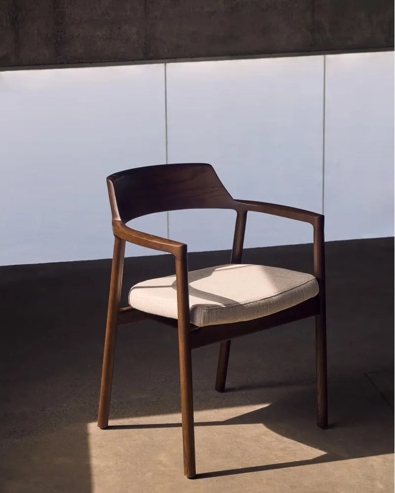 Barna étkezőszék Alocs – Kave Home