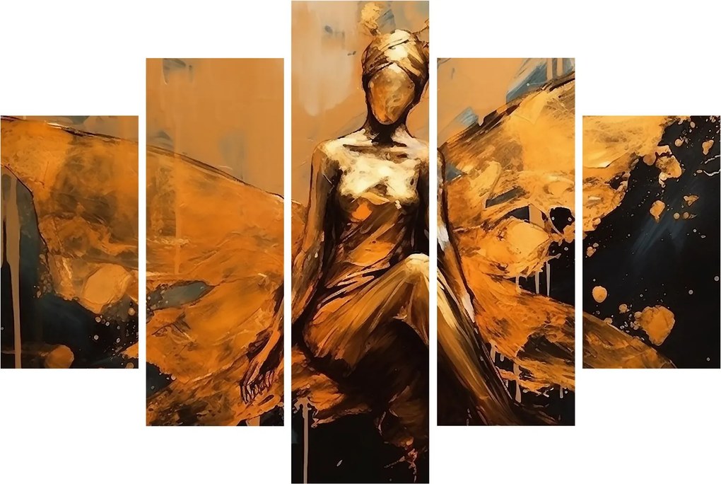 Kép - Egy tündér absztrakciója (150x105 cm)