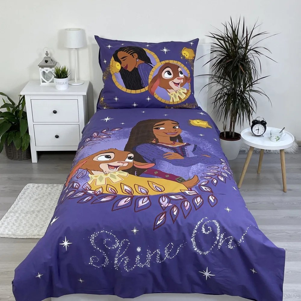 Disney Kívánság Magic ágyneműhuzat 140×200cm, 70×90 cm