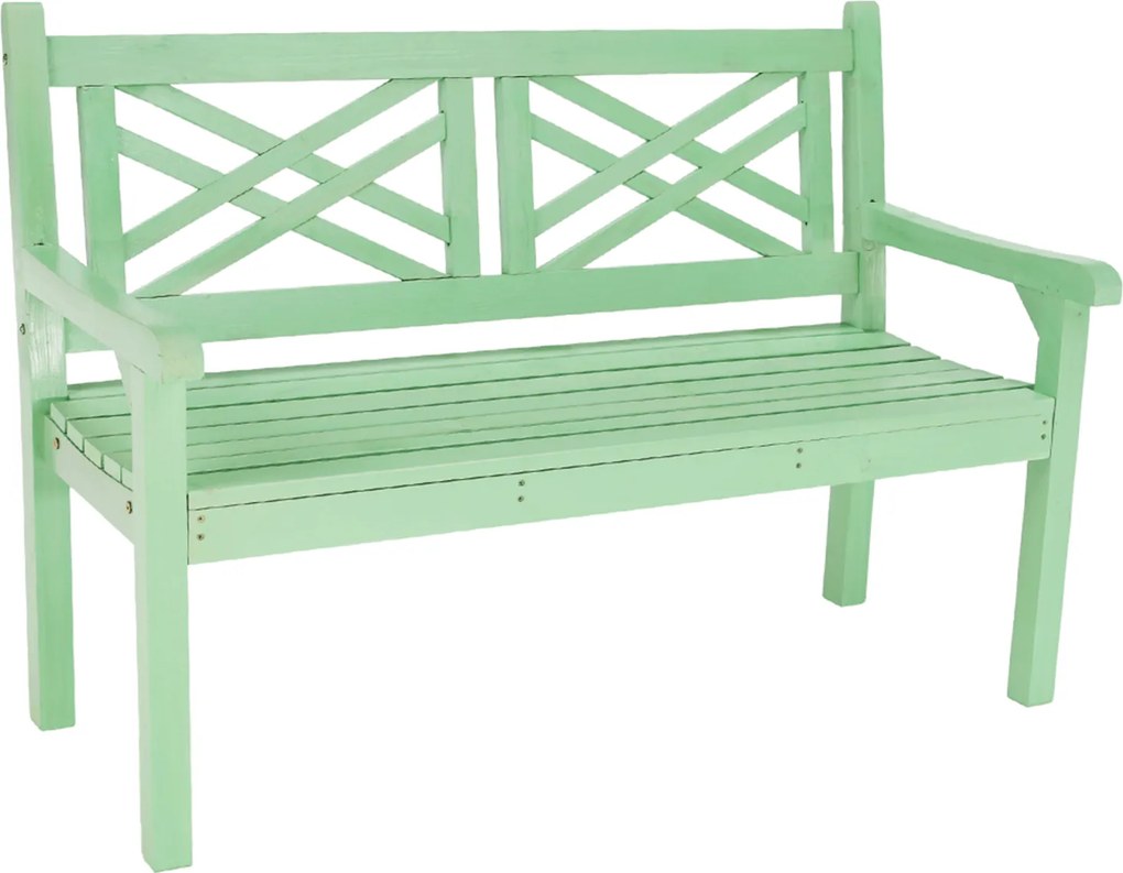 Fából készült kerti pad, neo mint, 124 cm, FABLA