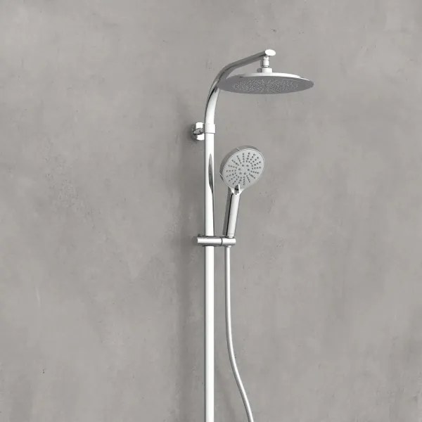 Schütte 60046 - Termosztátos zuhanyszett MADURA FRESH fényes króm