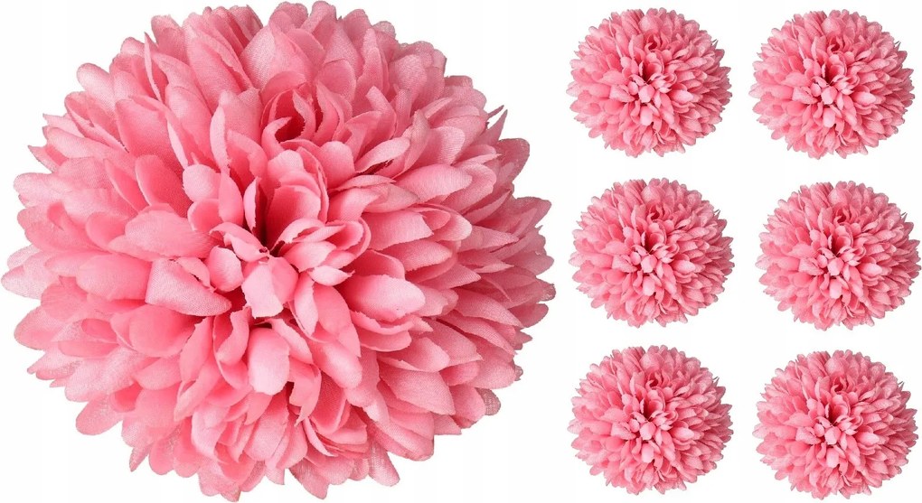 Krizantém Fej Művirág 10DB 12CM