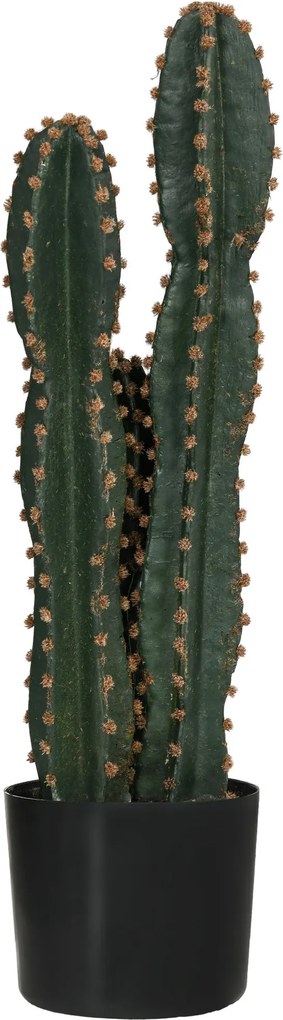 Outsunny Realisztikus Nagy Műkaktusz - Nagy Méret: Ø 17 x 60H cm Zöld | Aosom