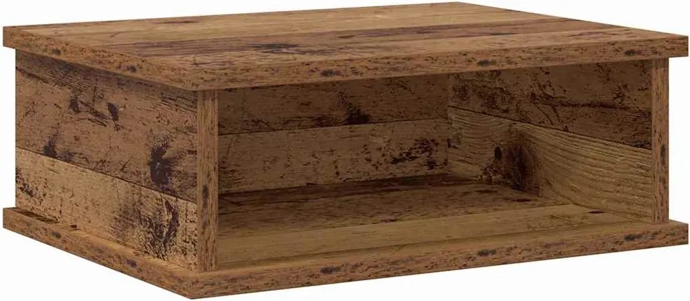 vidaXL Éjjeli asztal Öreg fa 40 x 31 x 15 cm Faanyag
