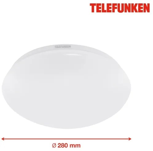 Telefunken 601206TF - LED Fürdőszobai mennyezeti lámpa LED/15W/230V átm. 28 cm