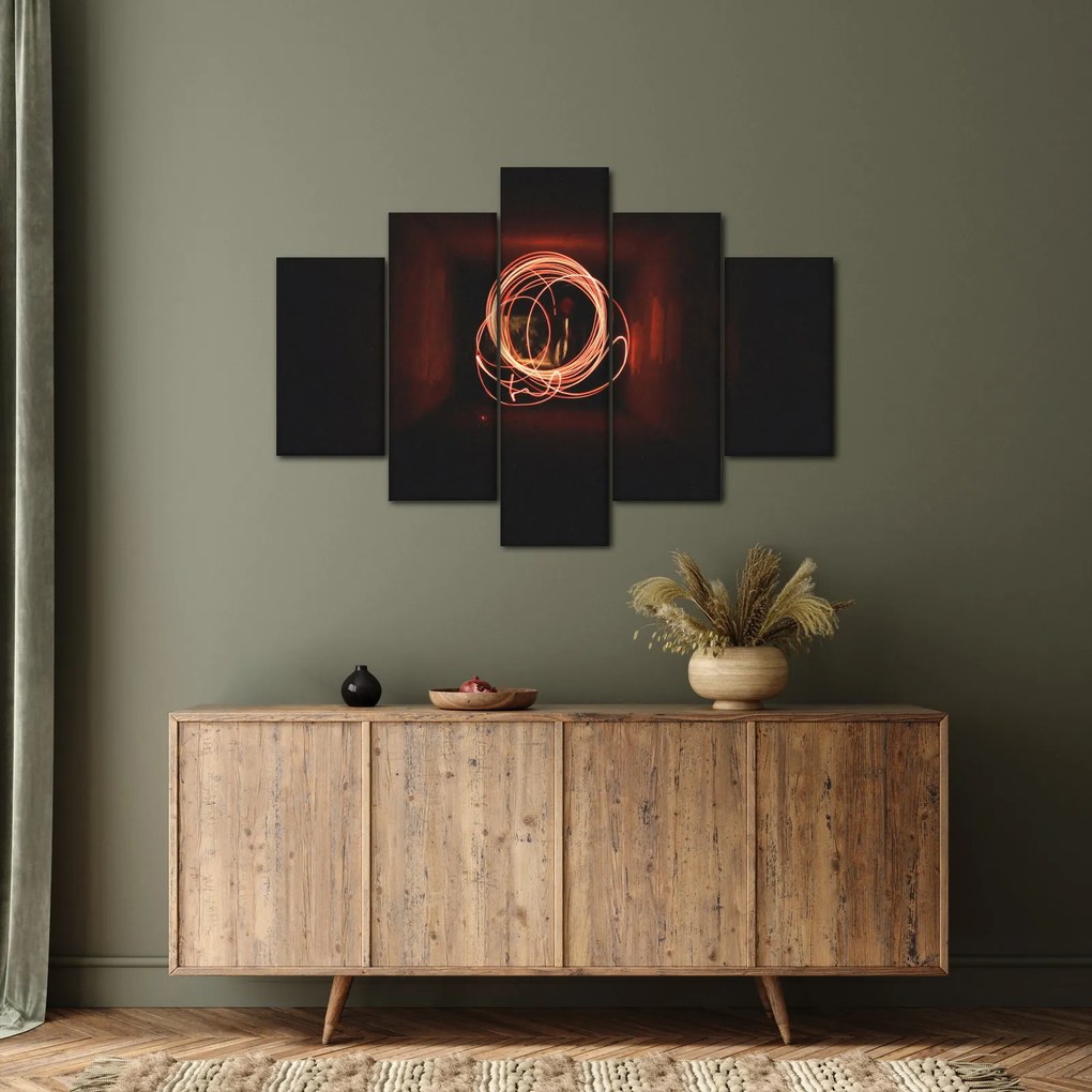 Kép - vonalak az alagútban (150x105 cm)