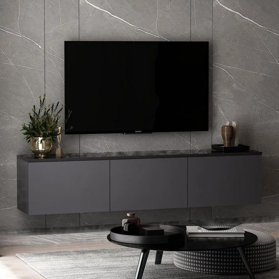 TV szekrény Neon - Anthracite