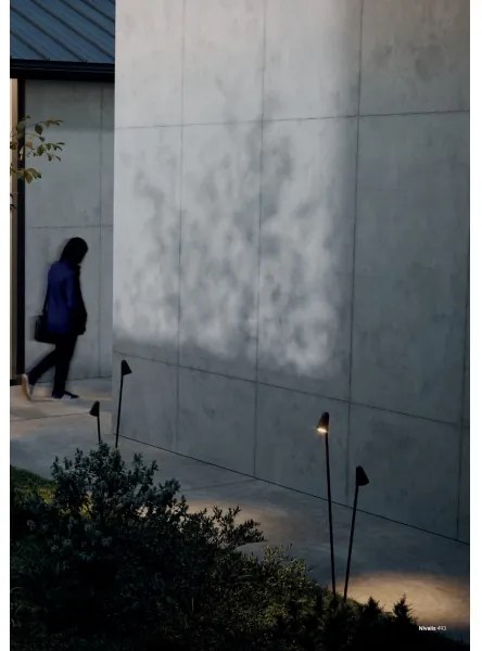 Redo 90713 - NIVALIS LED kültéri lámpa, 2× LED, 6,9 W, 230 V, 3000 K, 110 cm, IP65, zöld