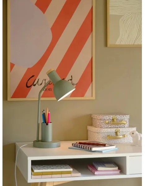 Nordlux - DEVONE asztali lámpa 1xE27/15W/230V zöld