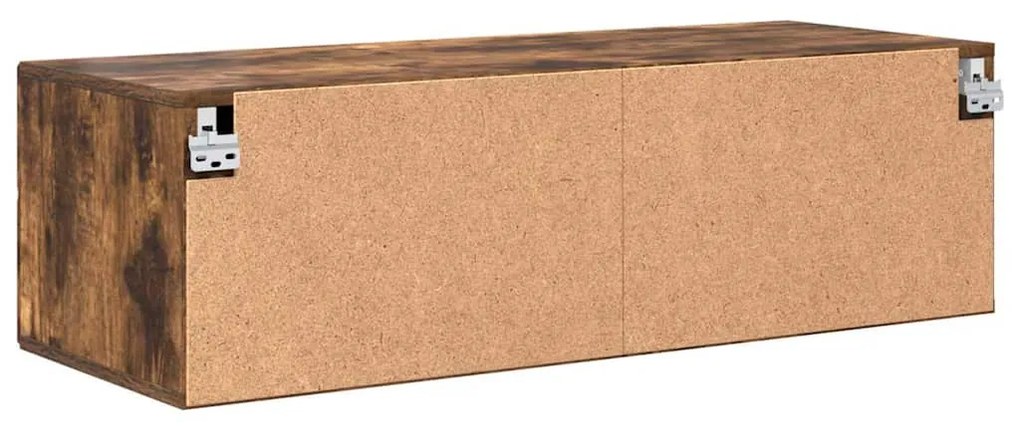 TV szekrény fiókkal Füstölt tölgy 100.5 x 39 x 30 cm Faanyag