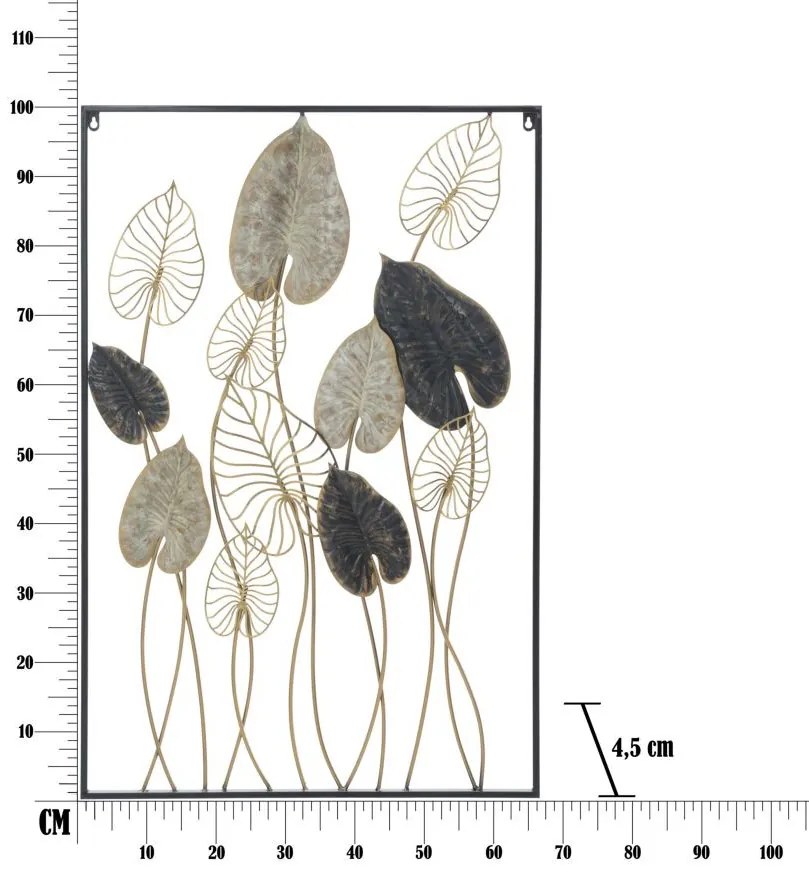 Vas panel centrum -b- 66x4,5x100cm