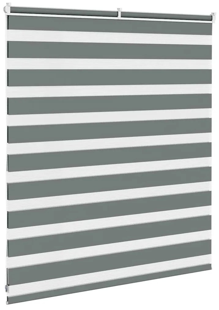 zebrafüggönnyel sötét szürke szövetszélesség 125,9cm poliészter