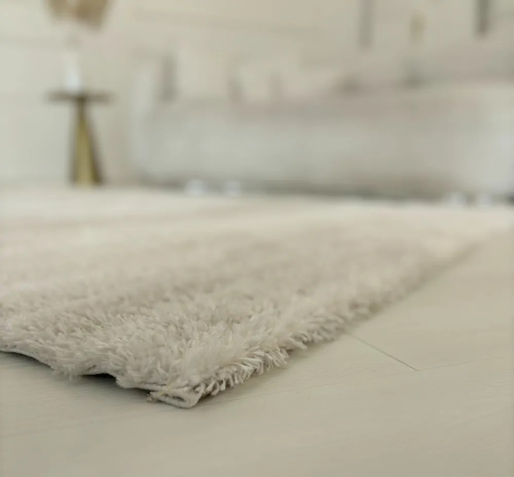 Marinca 5980 fehér shaggy szőnyeg 60x110 cm