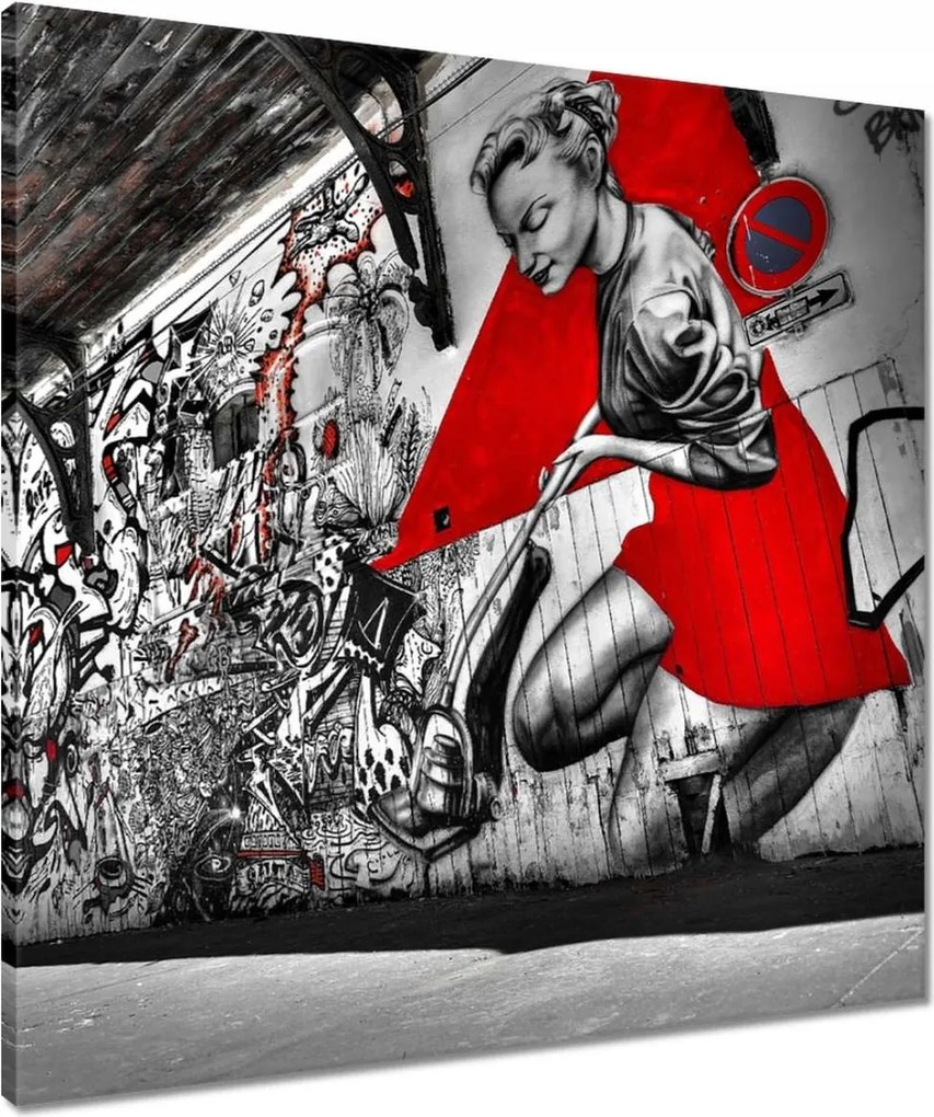 Vászonkép 60x60 Graffiti falfestmények