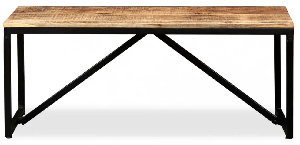 tömör mangófa pad 110 x 35 x 45 cm