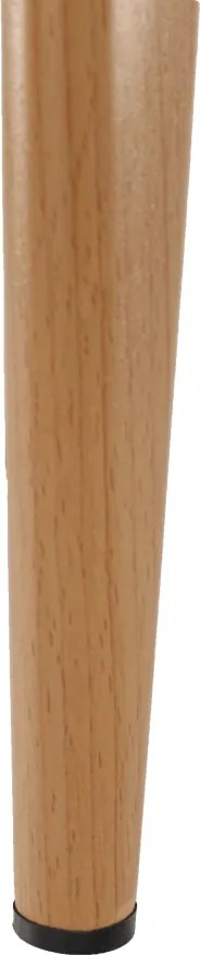 Szék, szövet Taupe szürke-barna/bükk, ODOVEL