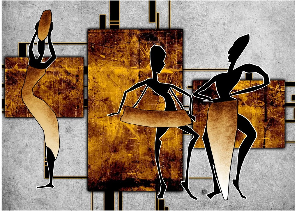 Kép - Az afrikai kultúra motívumai (70x50 cm)
