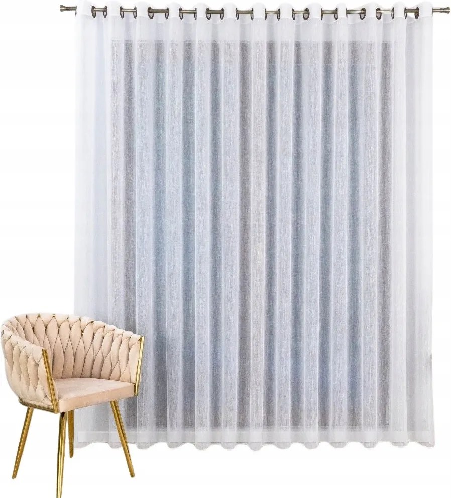 Etamin Függöny Szalaggal, Nappaliba 150X270