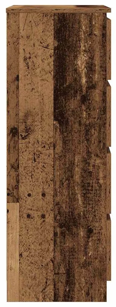 antik fa szerelt fa tálalószekrény 60 x 35 x 98,5 cm