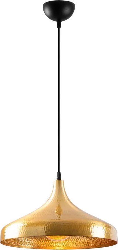 Tattoo függőlámpa, arany-fekete