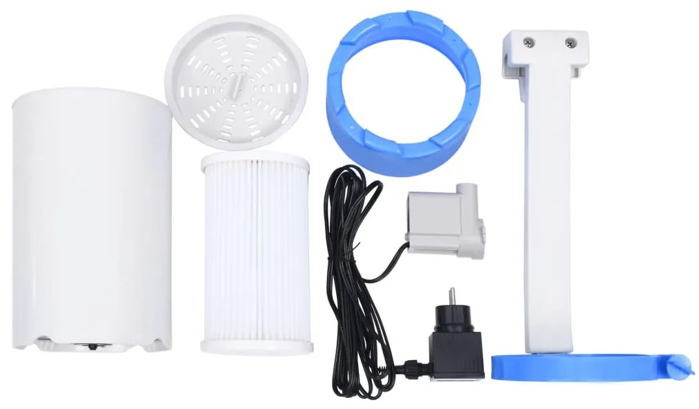 Felfüggeszthető medenceszkimmer, szivattyú 16 cm-es adapterrel