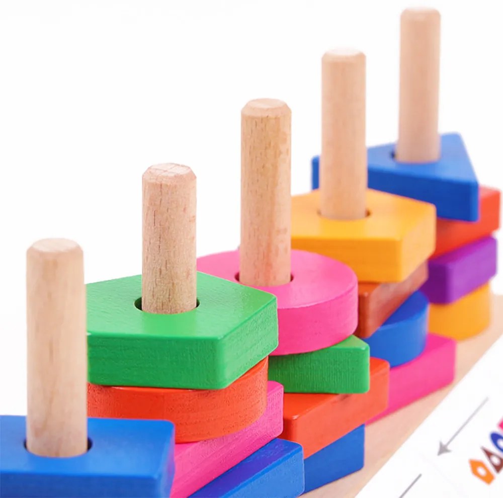 Formaválogató Montessori fajáték