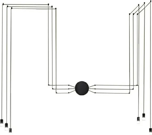 King Home FLUSSO WALL JD0032-6W Függőlámpa 1x3W/G9 3000K 240LM IP20
