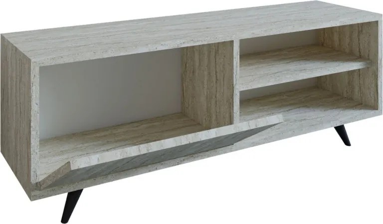 Maku TV-állvány, travertin, 120 cm