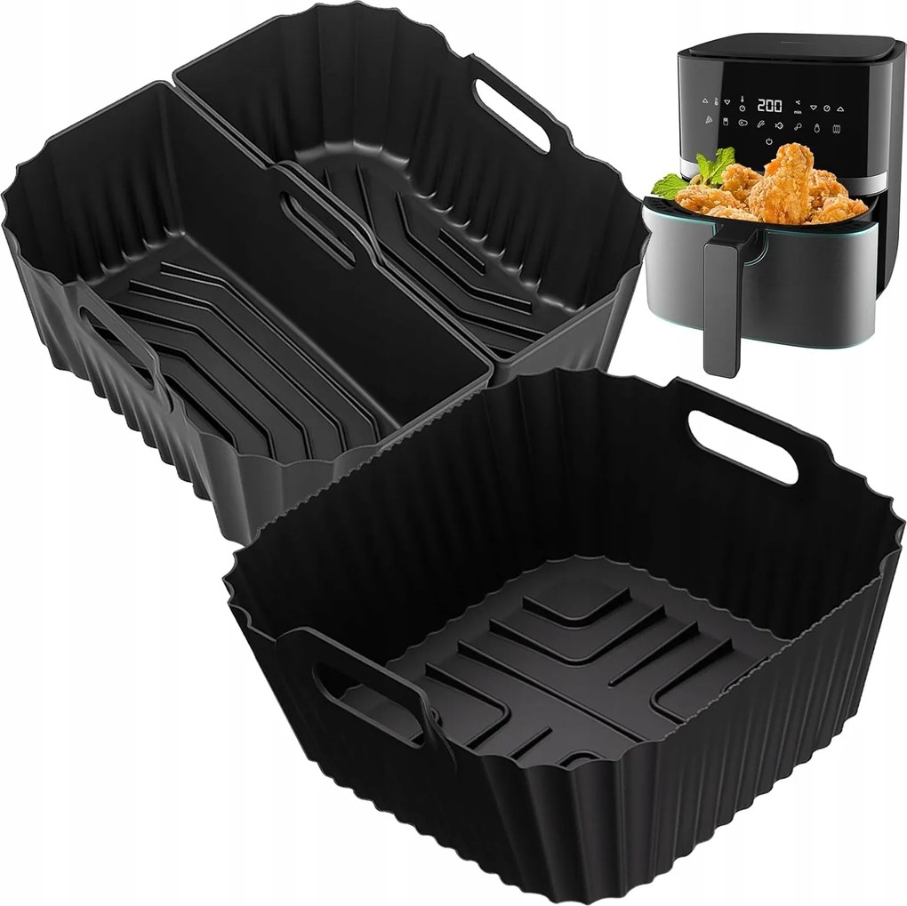 Szilikon Olajsütő Forma Zsírmentes Utántöltő Air Fryer Cosori