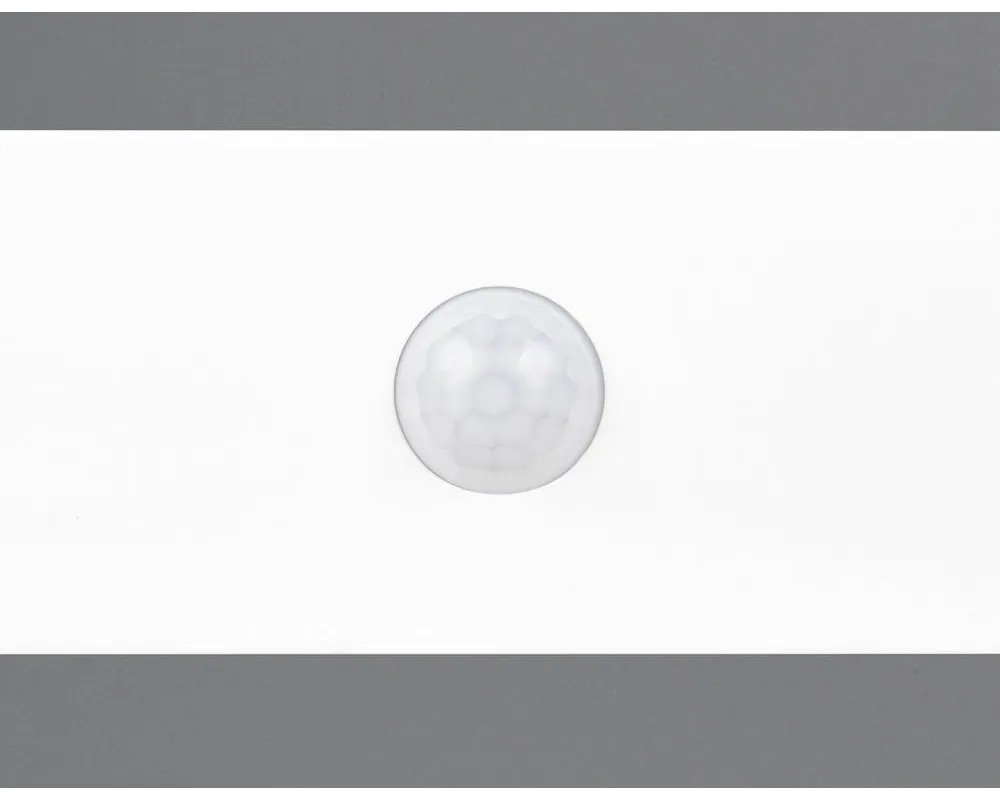 Napelemes LED fali kültéri lámpa (magasság 6 cm) Bilbao – Reality