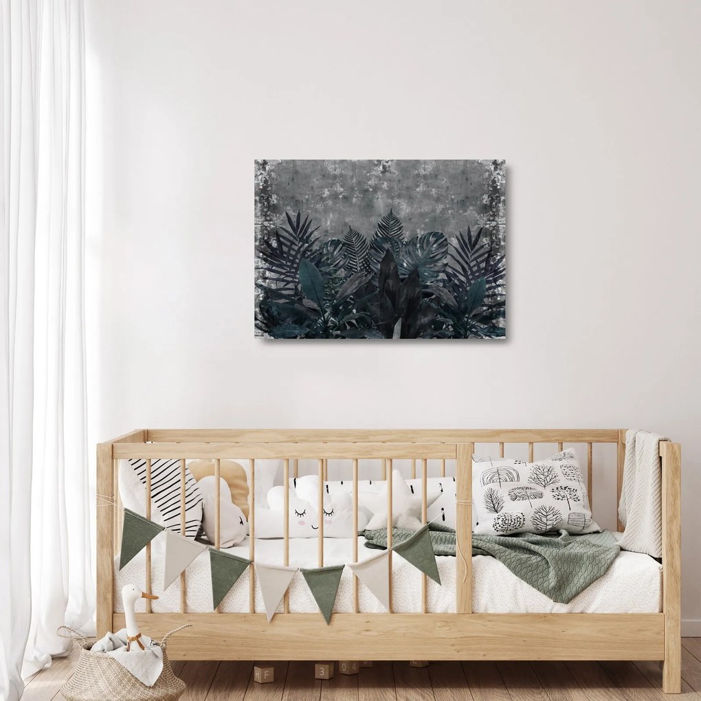 Kép - Pálmalevél (üvegen) (70x50 cm)