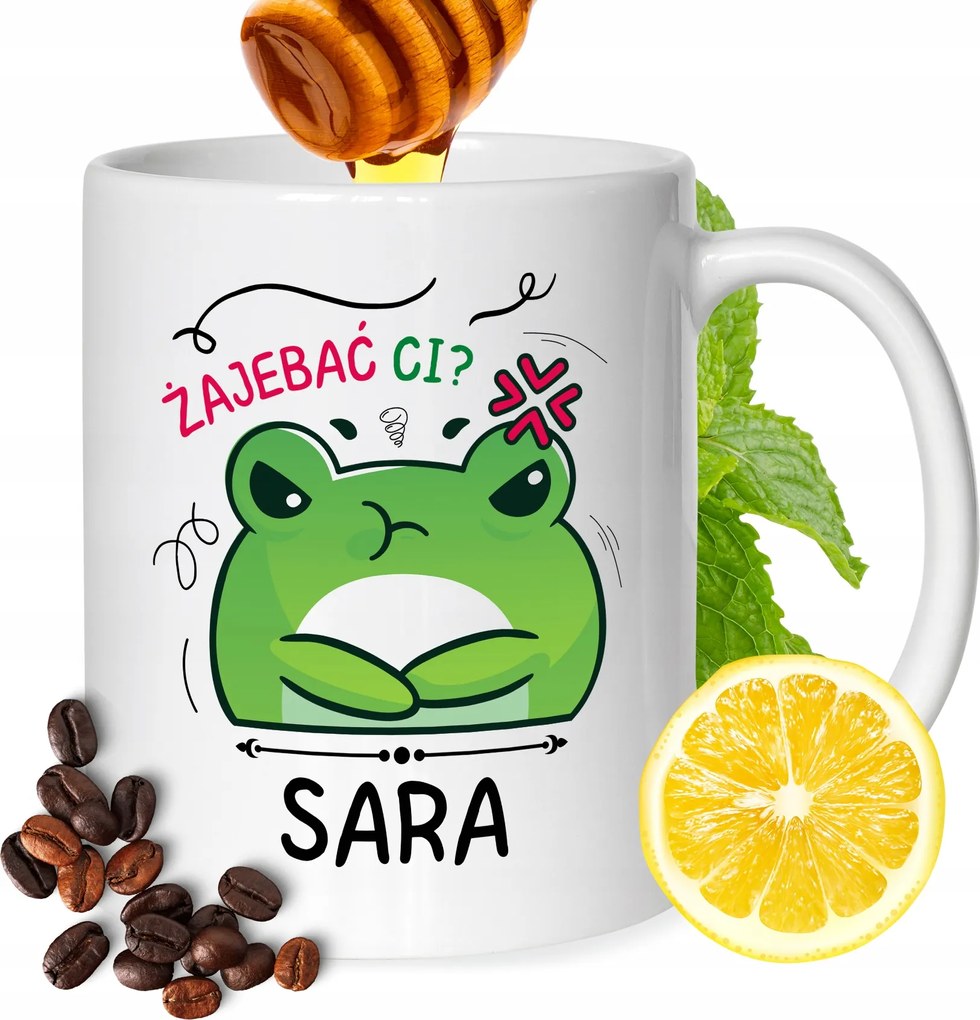 Bögre Sarah Barátnők Feleségek Ajándék Nyomtatott Fehér 330ml