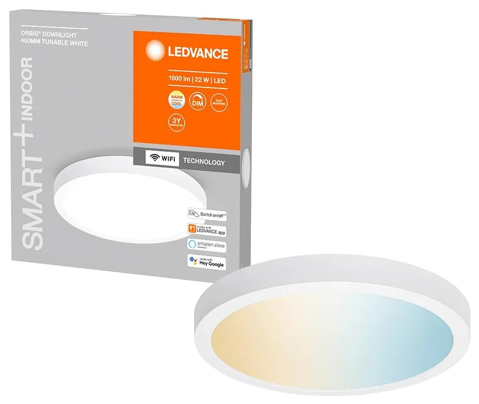 Ledvance - LED Dimmelhető mennyezeti lámpa SMART+ DOWNLIGHT LED/22W/230V Wi-Fi