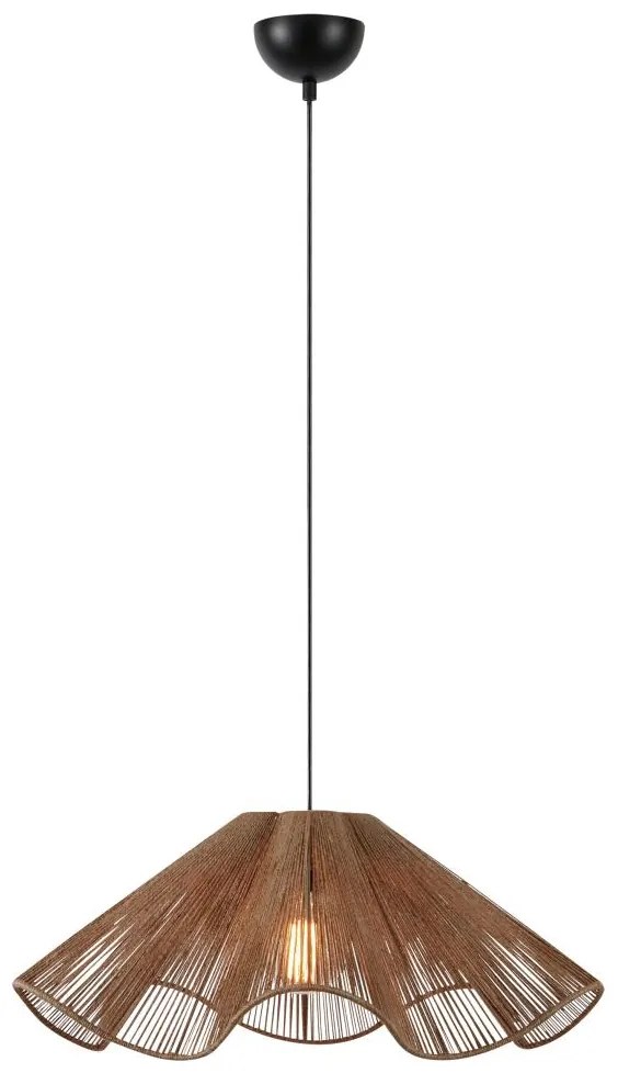 Markslöjd 108681 - Csillár zsinóron NAMI 1xE27/40W/230V barna