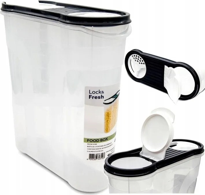 Ömlesztett áru tároló doboz Dunya 2150 ml