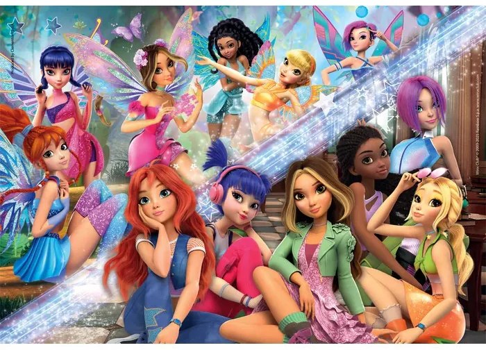 Winx Club Fairy Glam 180 db-os puzzle Clementoni