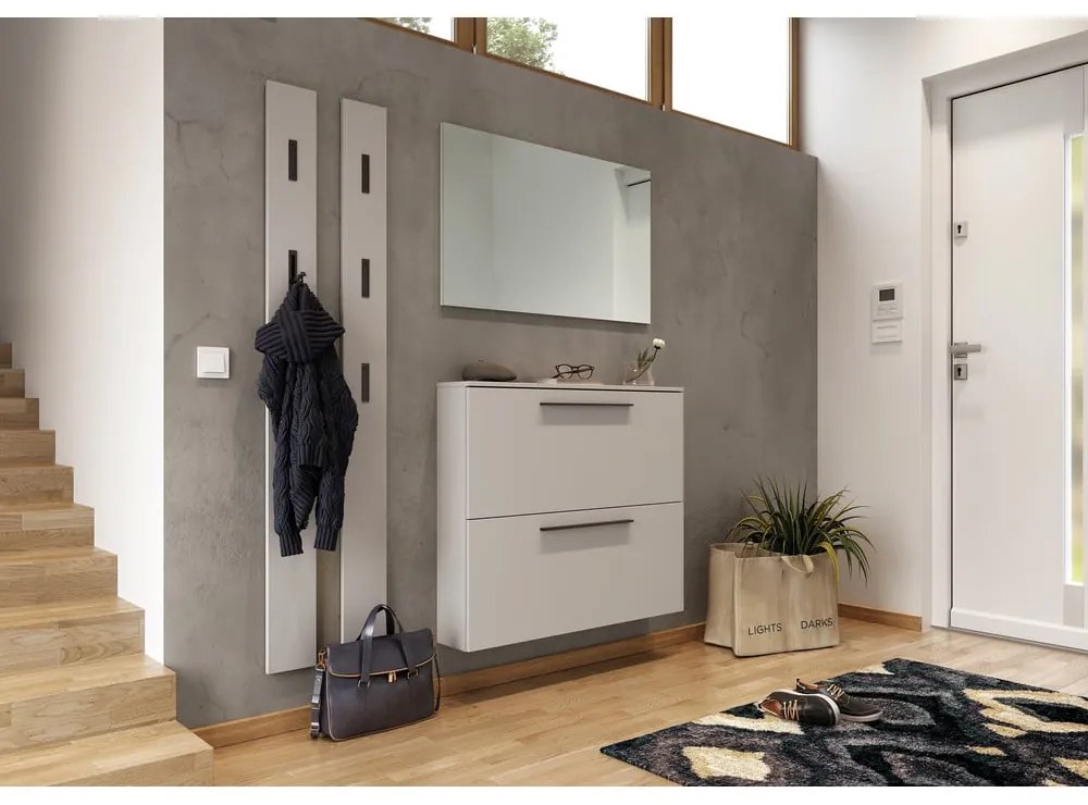 Szürkésbézs függő ciptartó billenő fiókokkal Utah - Germania