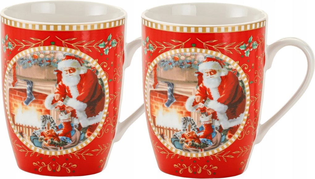 2x Karácsonyi bögre 360 ml Karácsonyi bögre két személyre Bögrék