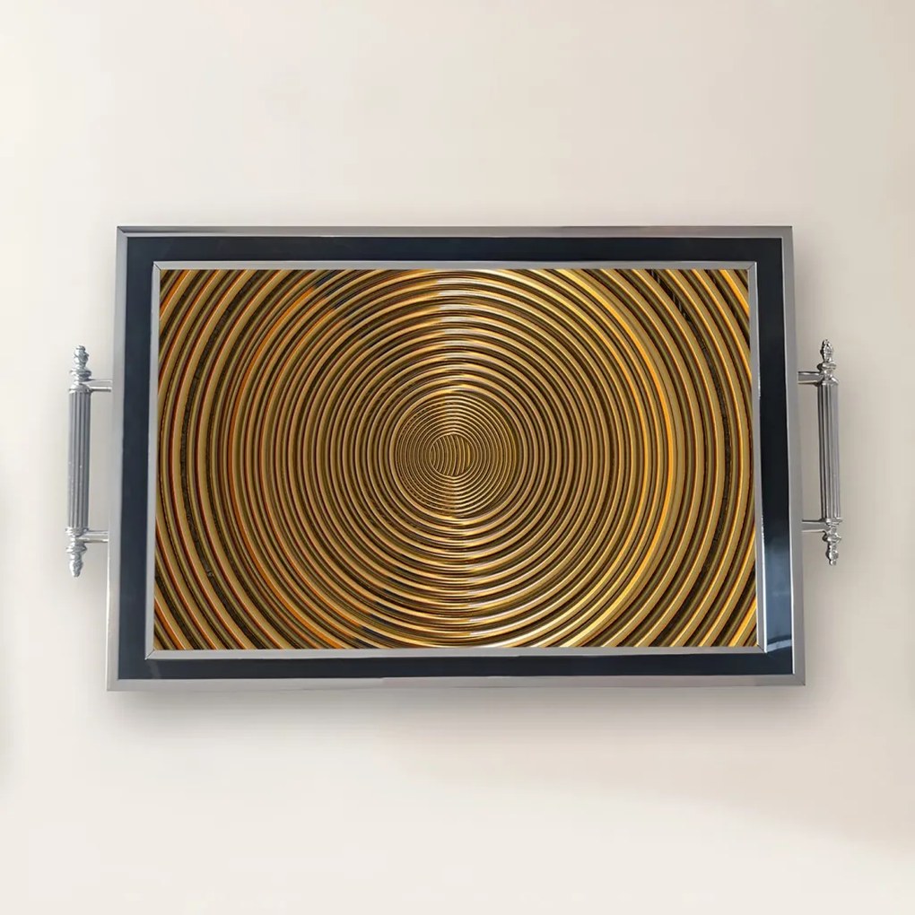 Üveg tálca, 38×24 cm – TPG9829