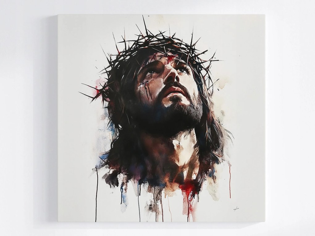 Poszter Jézus Krisztus Töviskorona Vallás 40x40
