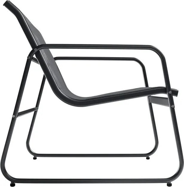 Juskys Genoa kerti fém garnitúra - antracit