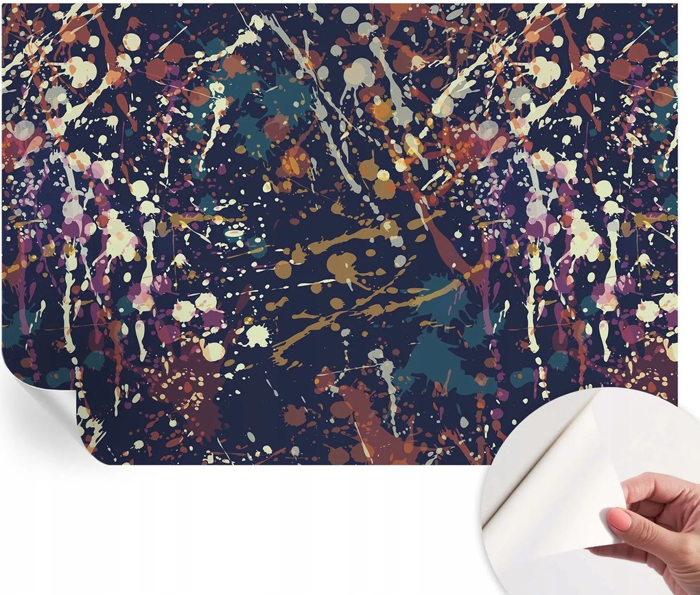 Prémium öntapadós fali fotótapéta Színes absztrakt 152x104 cm