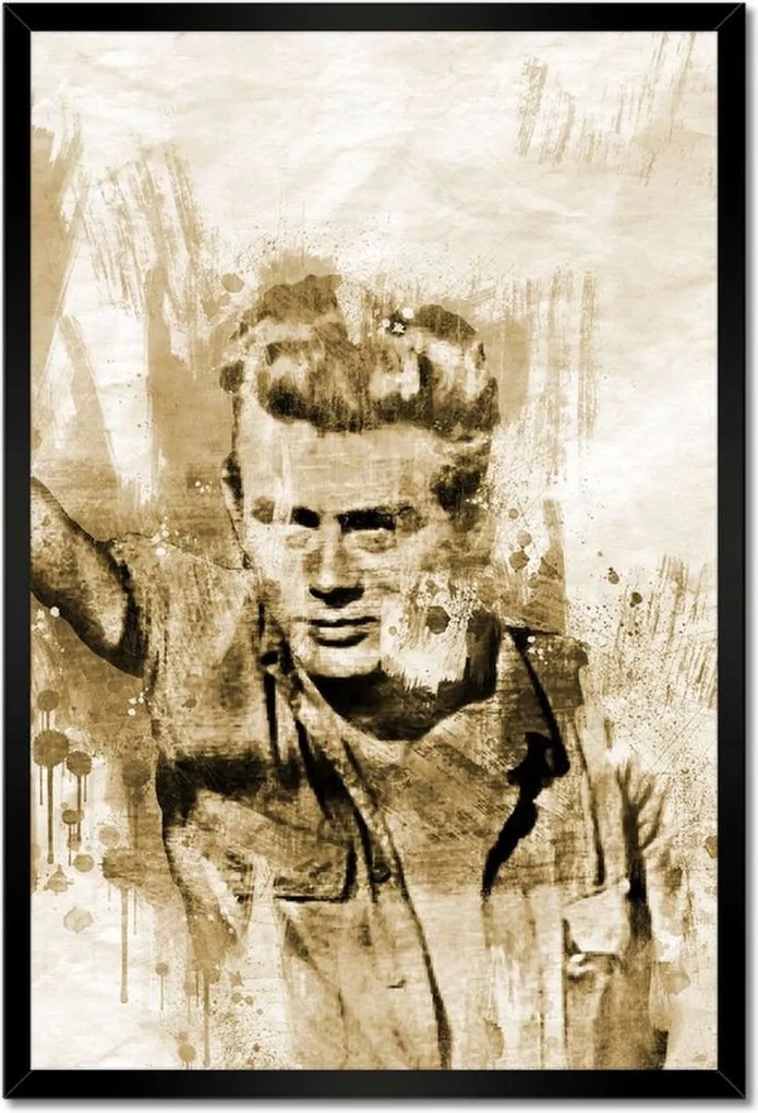 Poszterek keretben 40x60 James Dean Színész Mozi