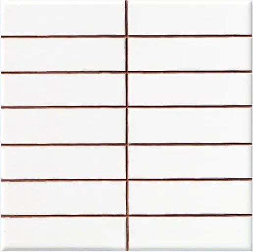 Burkolat Vilar Albaro precorte white 20x20 cm fényes PRECO251WHL