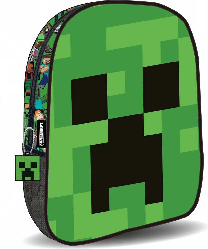Minecraft Face hátizsák, táska 30 cm