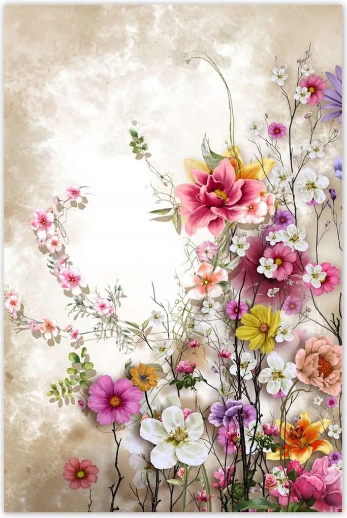 Poszterek 60x90 Virág kompozíció Virág